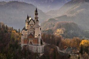 neuschwanstein castle public transport, neuschwanstein castle germany,	